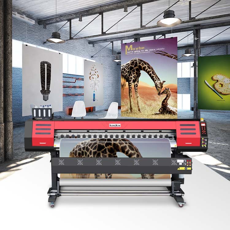 1.8m 2.5m 3.2m Inkjet Printer Flex Banner Plotter Flag Poster Bus Ads Printing Machine Digital Eco Solvent Printers