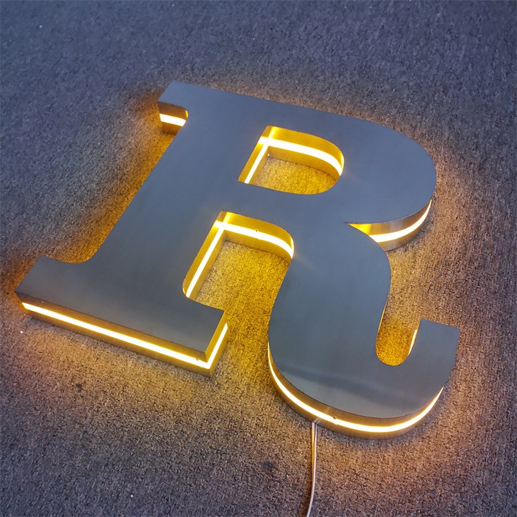 Customized Indoor Outdoor Acrylic Illuminated Signs Acrylic Signage of Commercial Signage