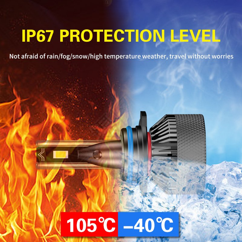 120W 12000LM Two Copper Tube Hi/Lo Beam Auto Headlight H7 H11 HB3 HB4 Car Light Bulbs 12V LED Headlight H4 LED Fog Lights