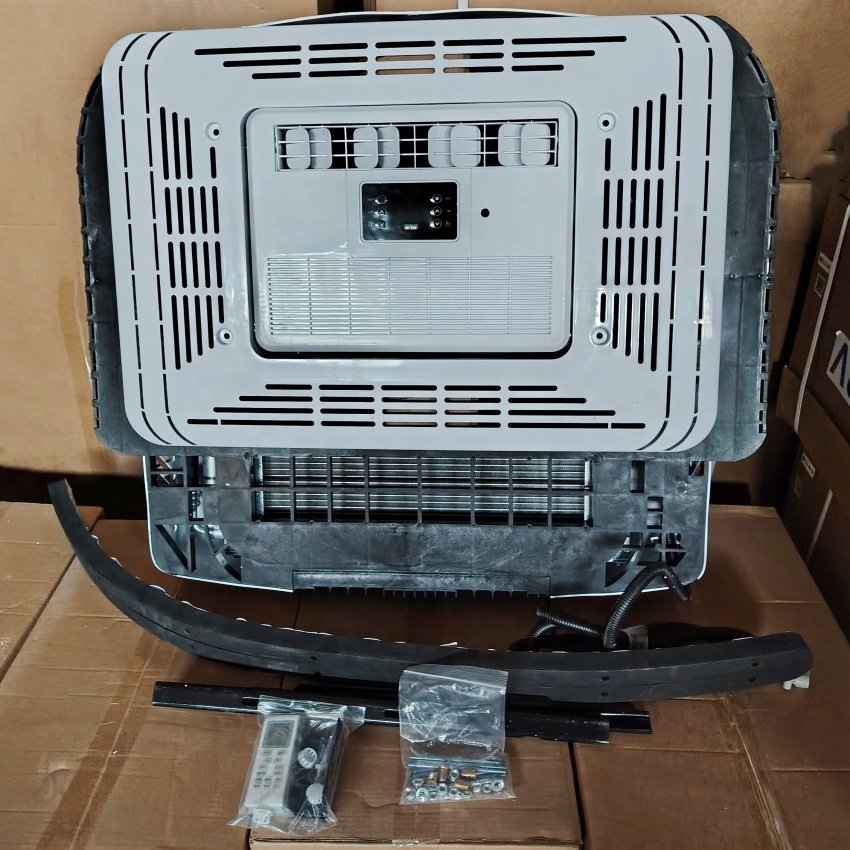 Motorhome Camper 12 Volt Electric 24V Air Conditioning Rooftop 12V Parking Air Conditioner for Trucks