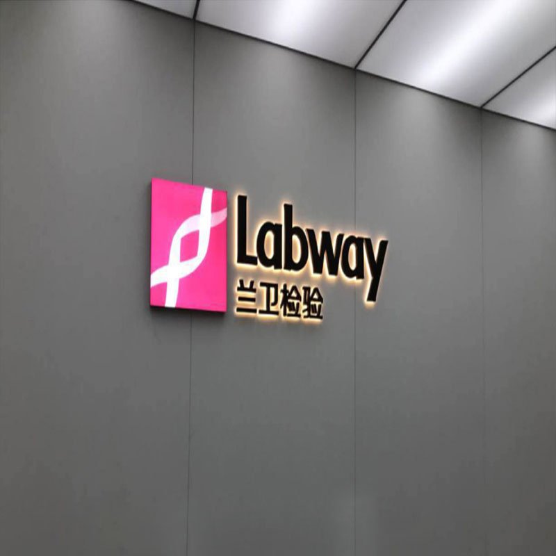 Matte Black Back-lit Sign and Signsges Letter Signboard Electronic Letters Led 3D Outdoor Indoor Decoration Light Letter