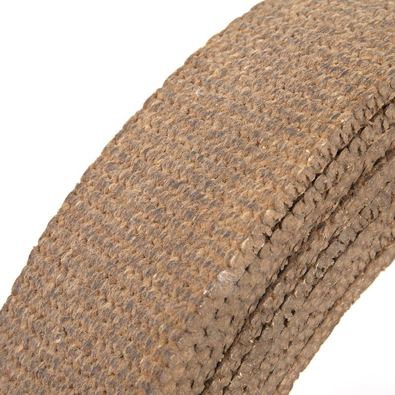 Brown Color Non-asbestos Woven Resin Brake Lining Roll