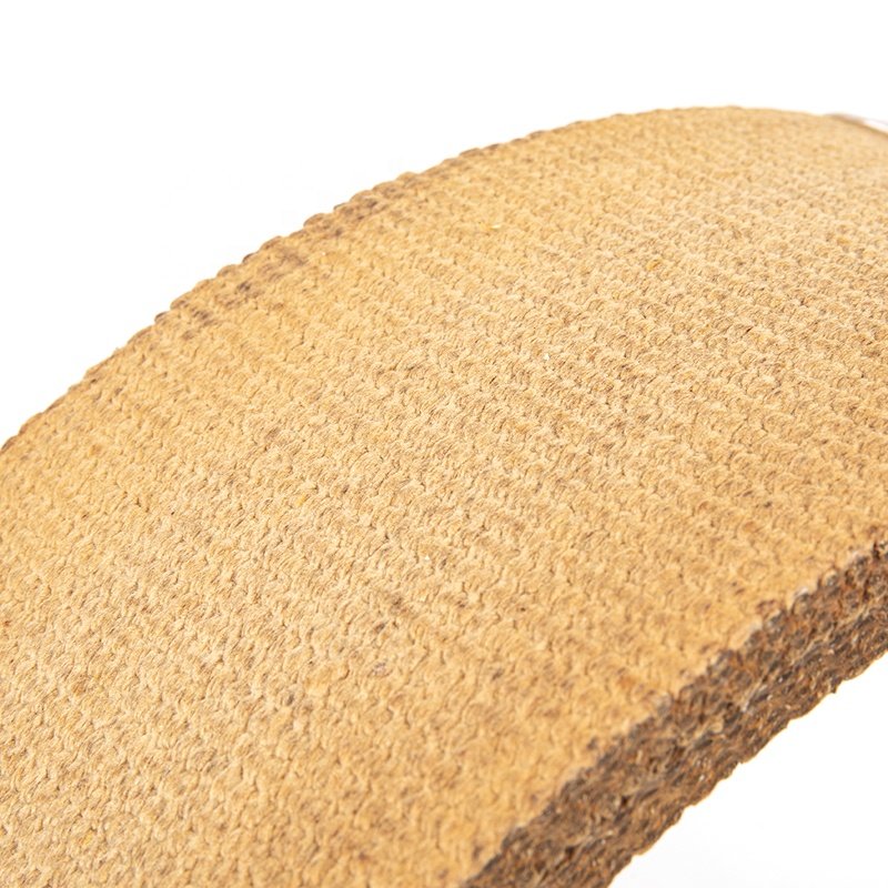 Brown Color Non-asbestos Woven Resin Brake Lining Roll