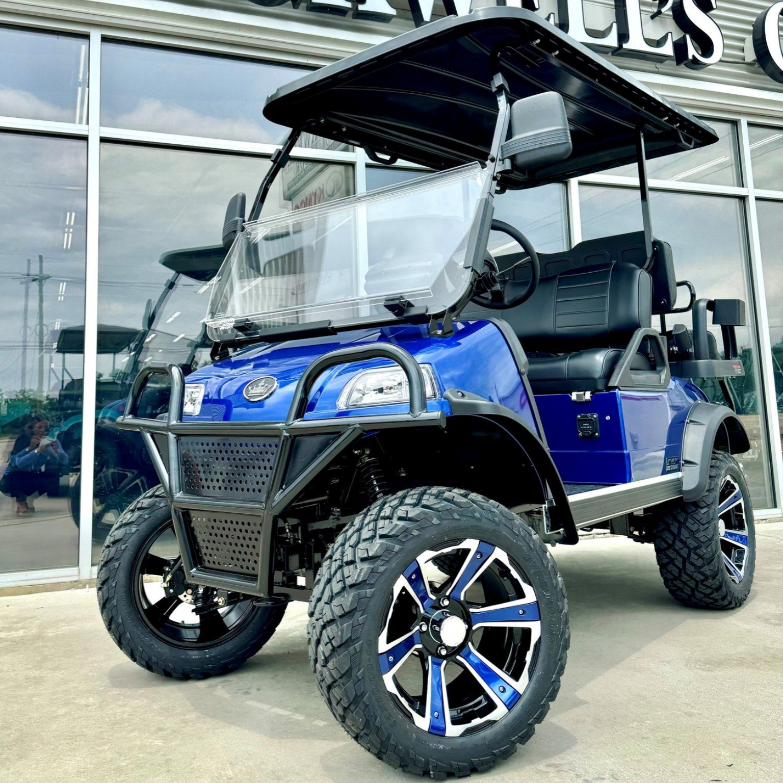 Price Off Road HDK Evolution Mini Bus UTV ATV Buggy Tourist Car for Adult 48V Lifted Electric Golf Carts