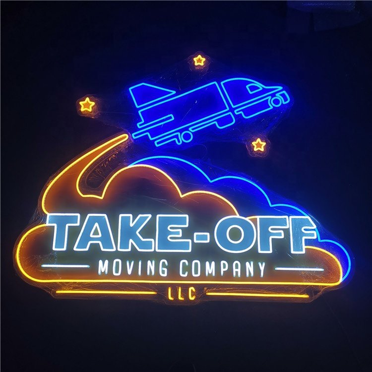 Hot Selling Custom Led Neon Outdoor Acrylic Neon Sign Custom Heart Love LED Neon Signs