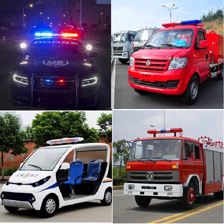 Wholesale 47 Inch Full Size Emergency Vehicle Led Roof Top Amber Warning Light bar with Siren and Speaker