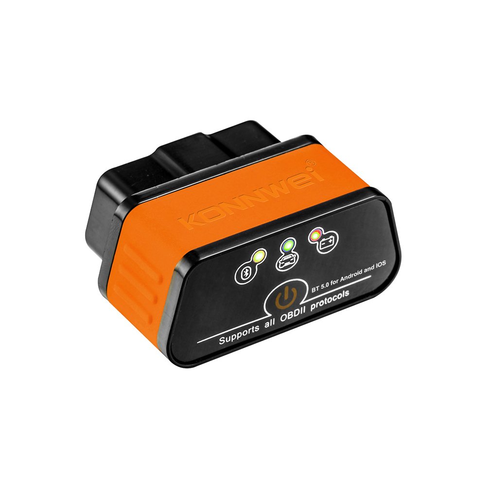 Factory Original Konnwei KW903 Bluetooth 5.0 ELM327 OBDII Scanner With 25k80 V1.5