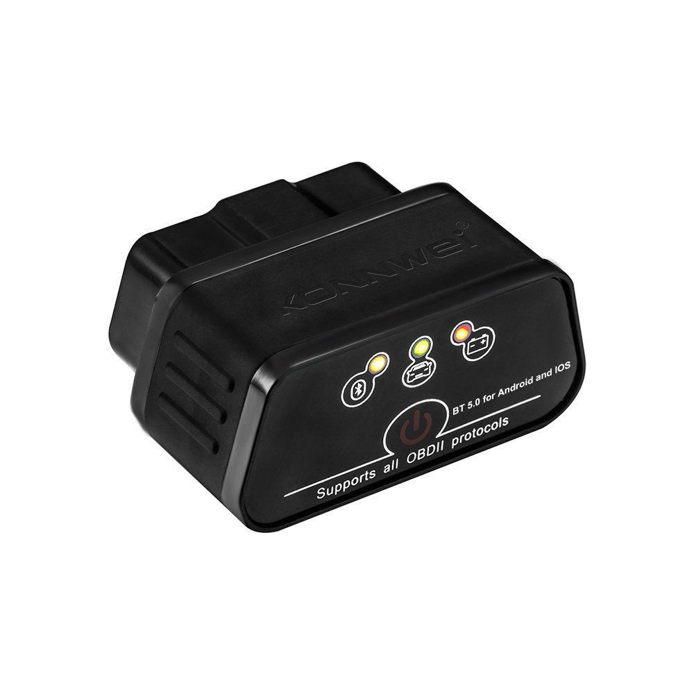 Factory Original Konnwei KW903 Bluetooth 5.0 ELM327 OBDII Scanner With 25k80 V1.5
