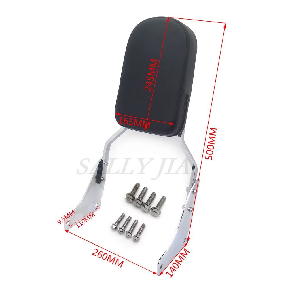 Suitable for Honda Shadow Ace 1100 / ACE Tour Bus / Sabre Motorcycle U-shaped Back Frame