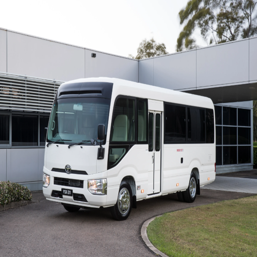 Fresh and Clean Used Toyota Coaster Bus 2020 2019 2018 2017 Diesel Engine LHD RHD No Accident History Cheap Price