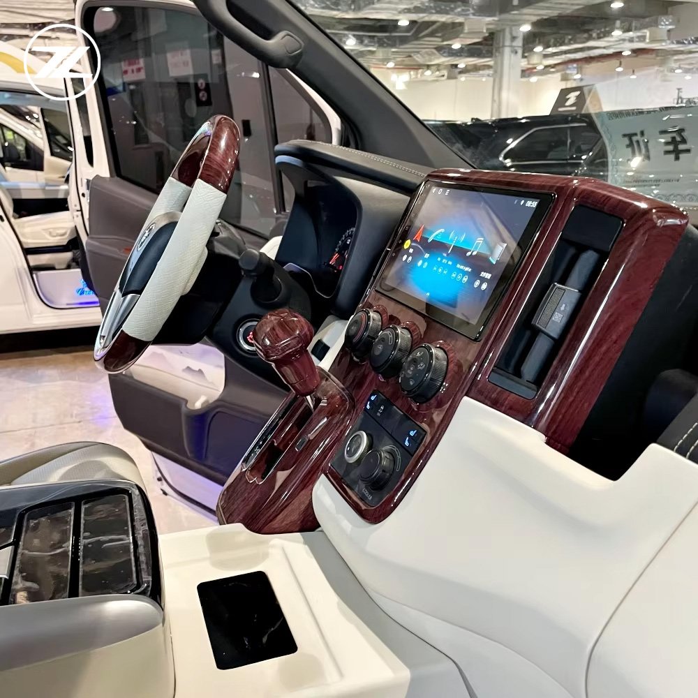 VIP Luxurious Van Seat Car Interior Upgrade Complete Modification Plan Luxury Accessory Headlight Kit TOYOTA Hiace