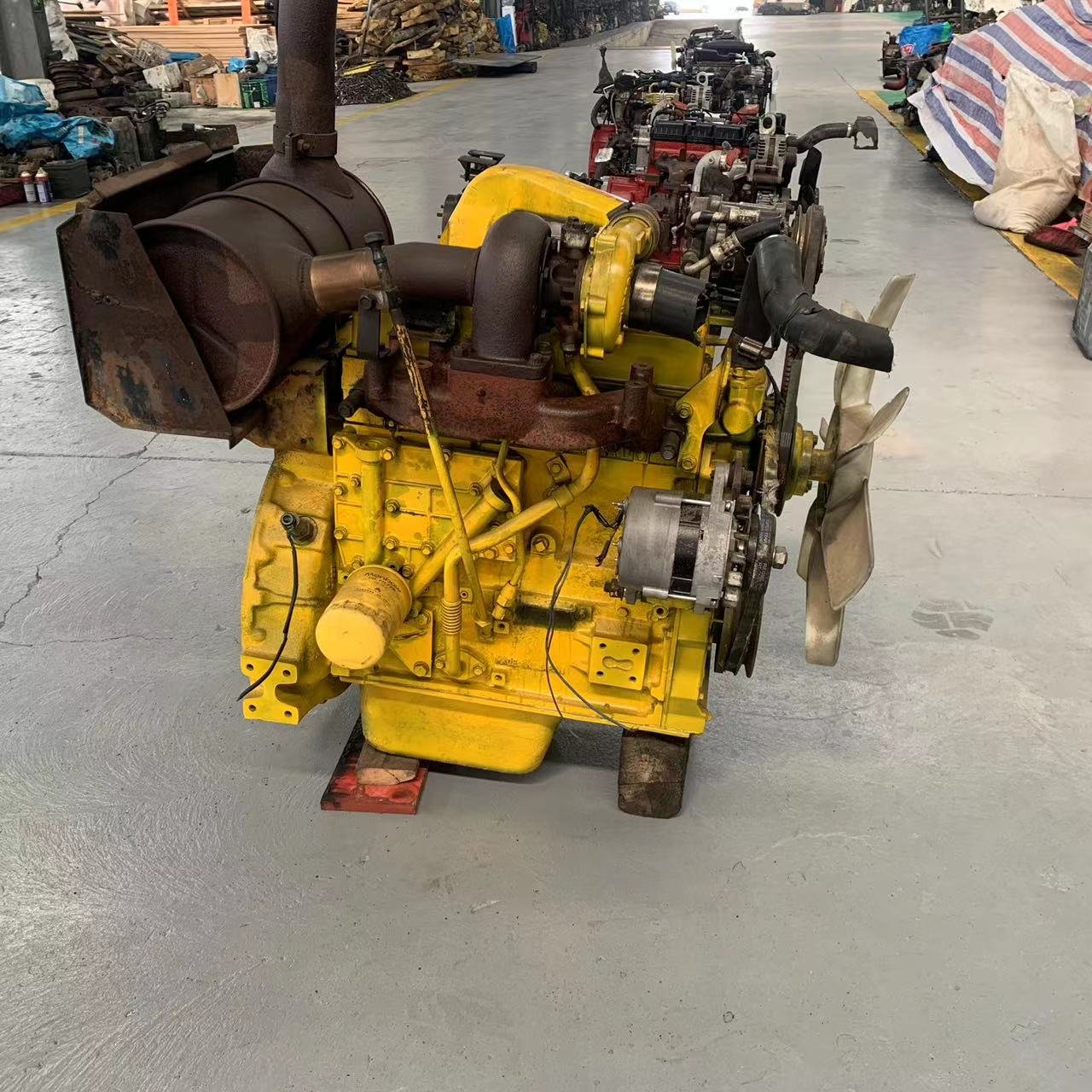 New Japan Diesel Japanese Second-hand diesel Engine 4D95T for Komatsu Excavator for Sale