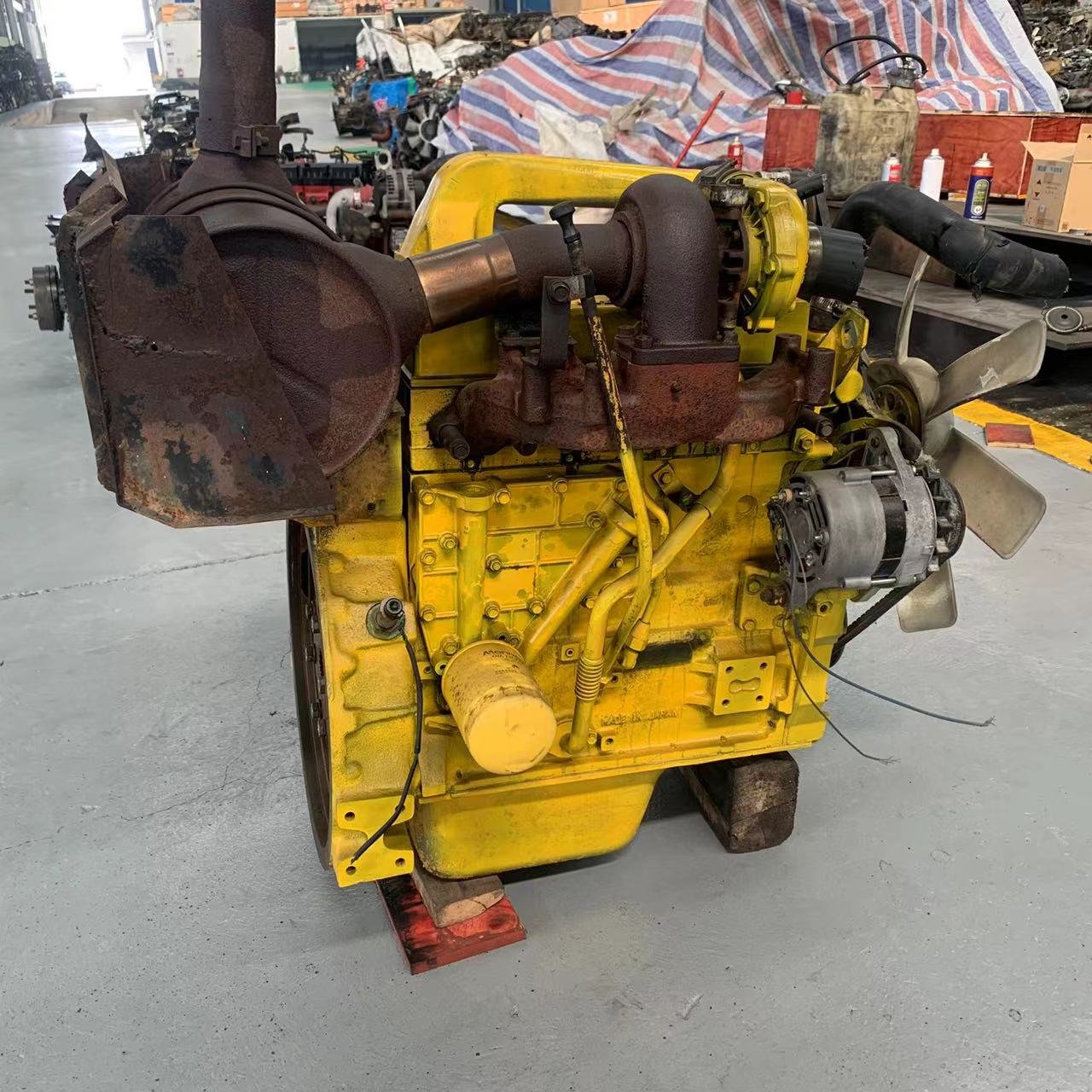 New Japan Diesel Japanese Second-hand diesel Engine 4D95T for Komatsu Excavator for Sale
