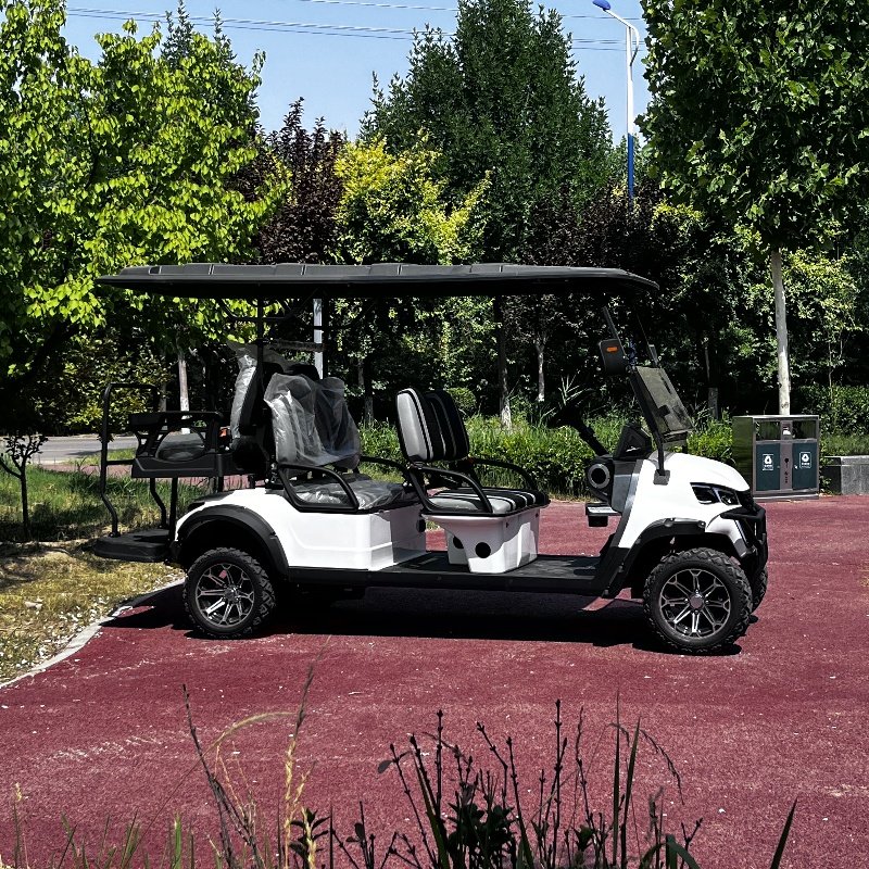 CE Approved 4-Seater Adult Utility Vehicle 48V 72 Lithium Electric Golf Cart ATV 4 Wheels Electric Club Buggy Golf Buggy Cart