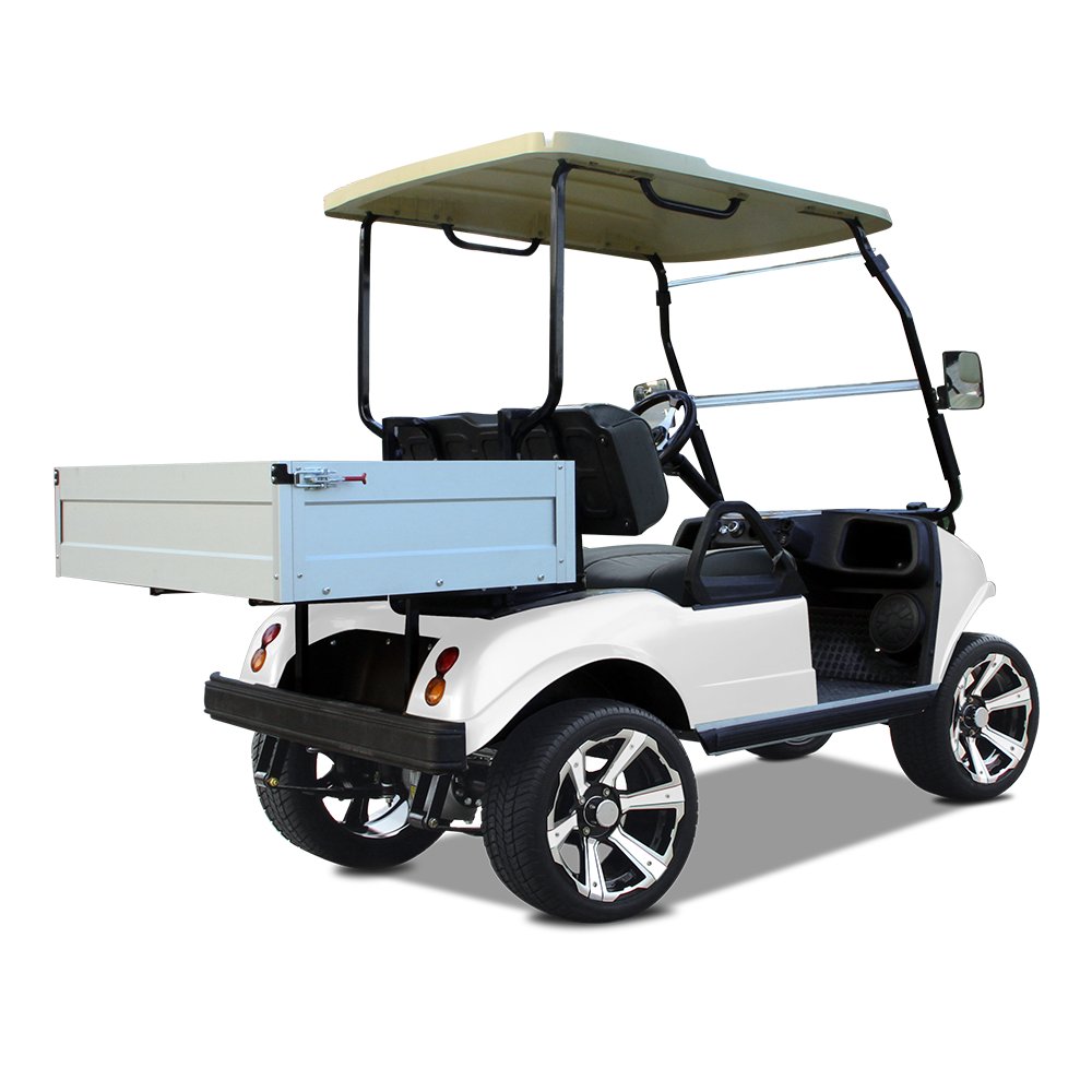 2 Seater HDK EVOLUTION Cargo Box Utility Vehicle for Sale Mini Truck 48V Lithium Battery Electric Buggy Golf Cart