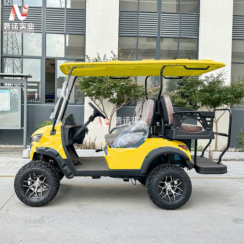 High-Quality Customized Four-Wheel Gasoline Golf Cart Sightseeing Petrol Vehicles Bus