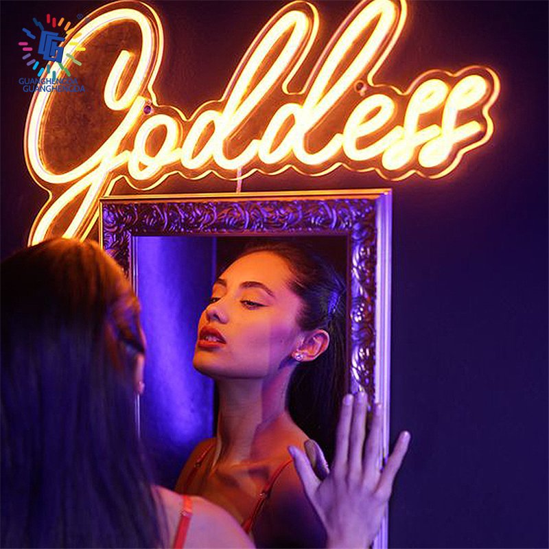 Manufacturer Hot Selling Christmas Decorations Lighting Letters Acrylic Led Neon Lights Wedding Neon Party Neon Sign