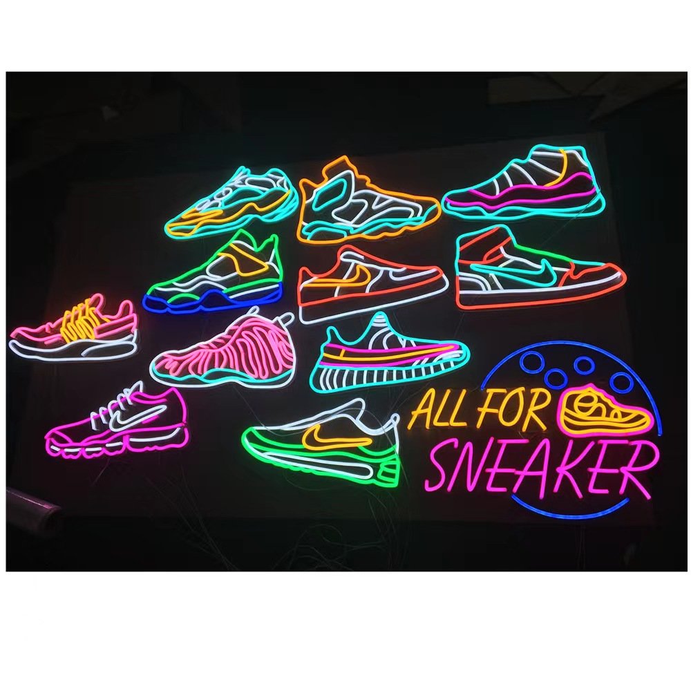 Neon Sign Lightning LED Neon Light Custom Night Light Battery USB Operated Table Lamp for Party Home Bar Gift Decoration Neon Li