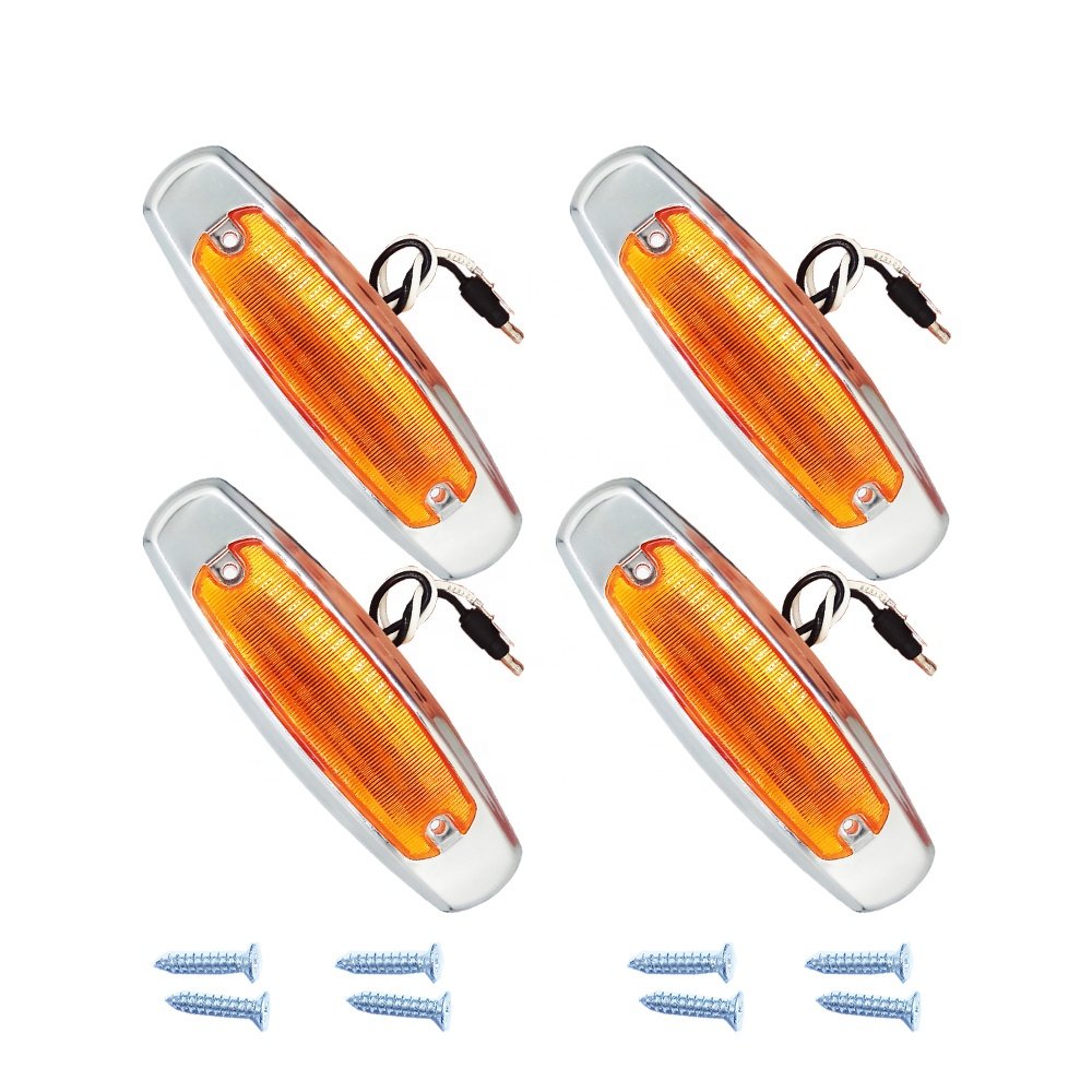 Led 6.25 Inches Side Marker and Clearance Lights for Truck Trailer