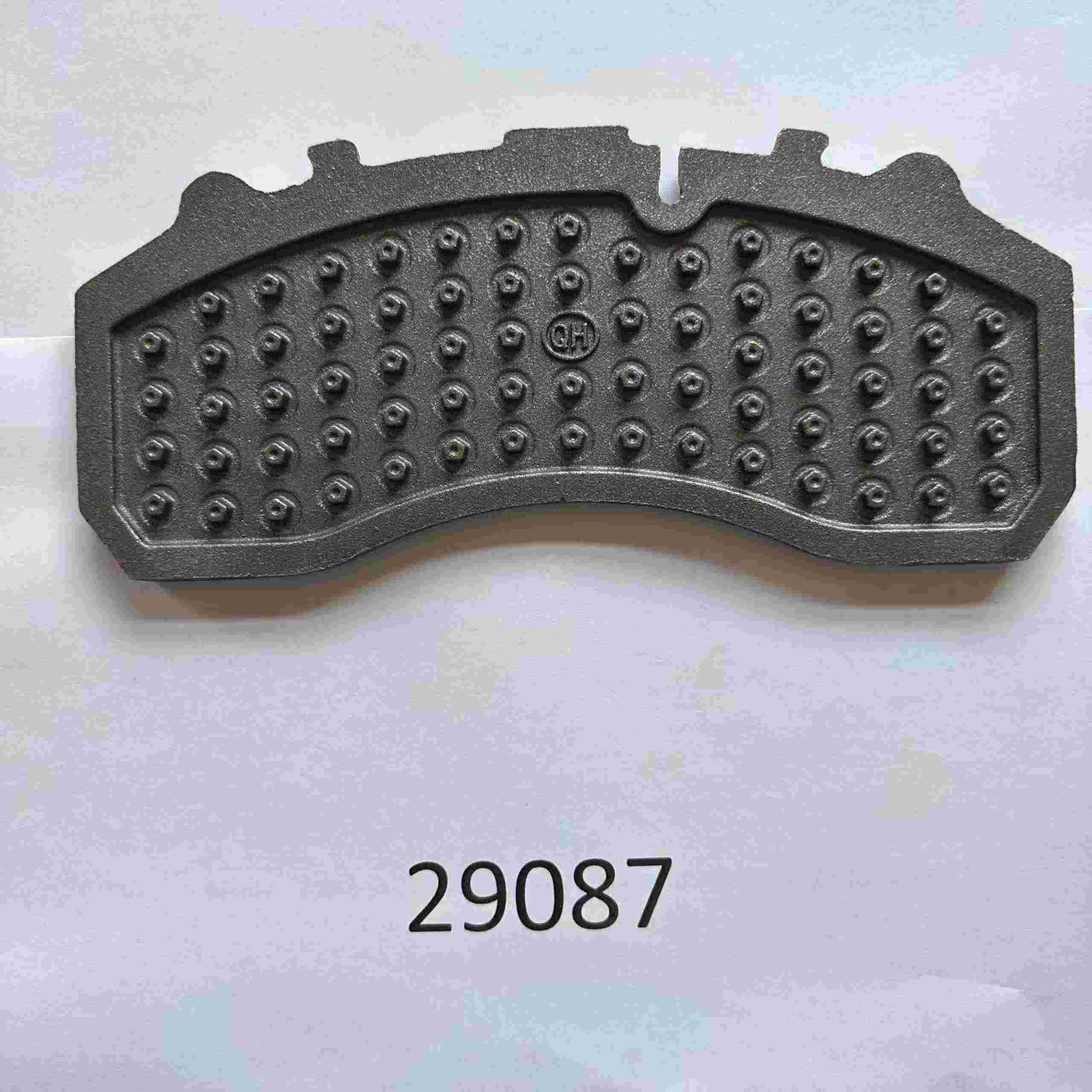 29244 Custom-Sized Corrosion-Resistant Auto Brake Pad Steel Casting Back Plate