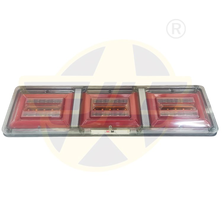 OEM Factory LED Taillight Turn Signal Lamp Rear Tail Lights Bar Strip for Truck Trailer Bus Lorry 24V 12V Brake Driving Light