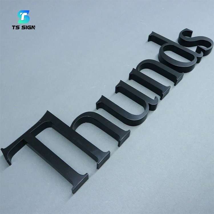 Interior Office Lobby Sign Outdoor Business Signage 3D Brand Logo for Wall Decoration Custom 3D Acrylic Letter Metal Sign