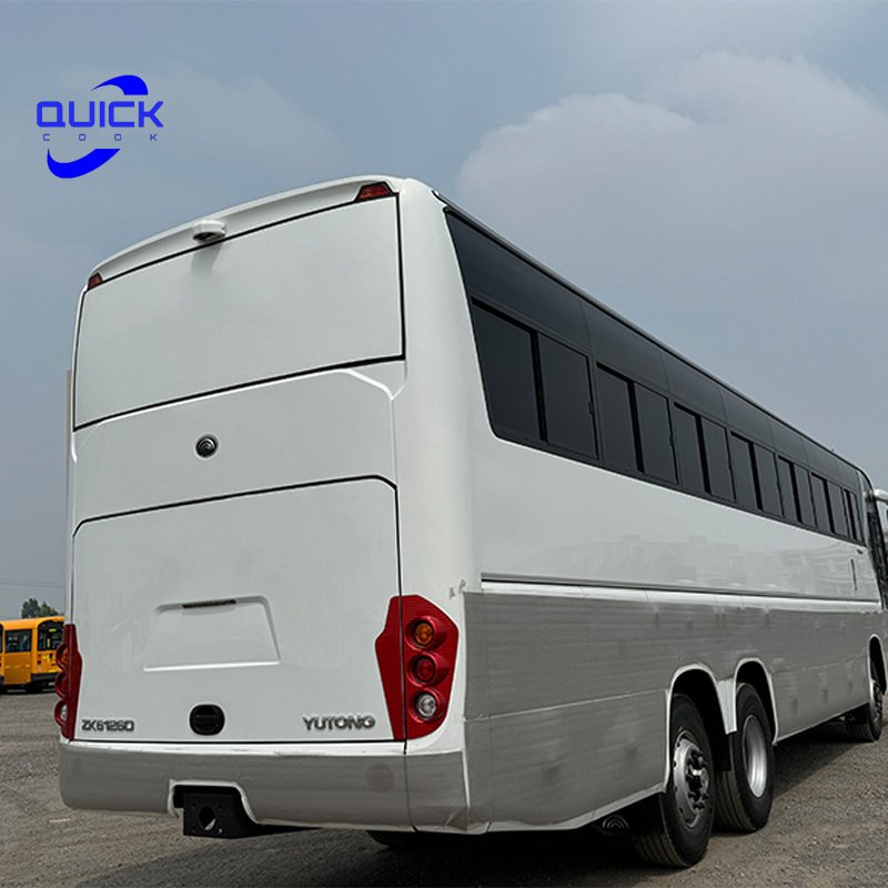 New Front Engine Coach City Buses ZK6126D Luxury 75 Seats Cummins Engine School Bus Passenger Long Distance Traveling