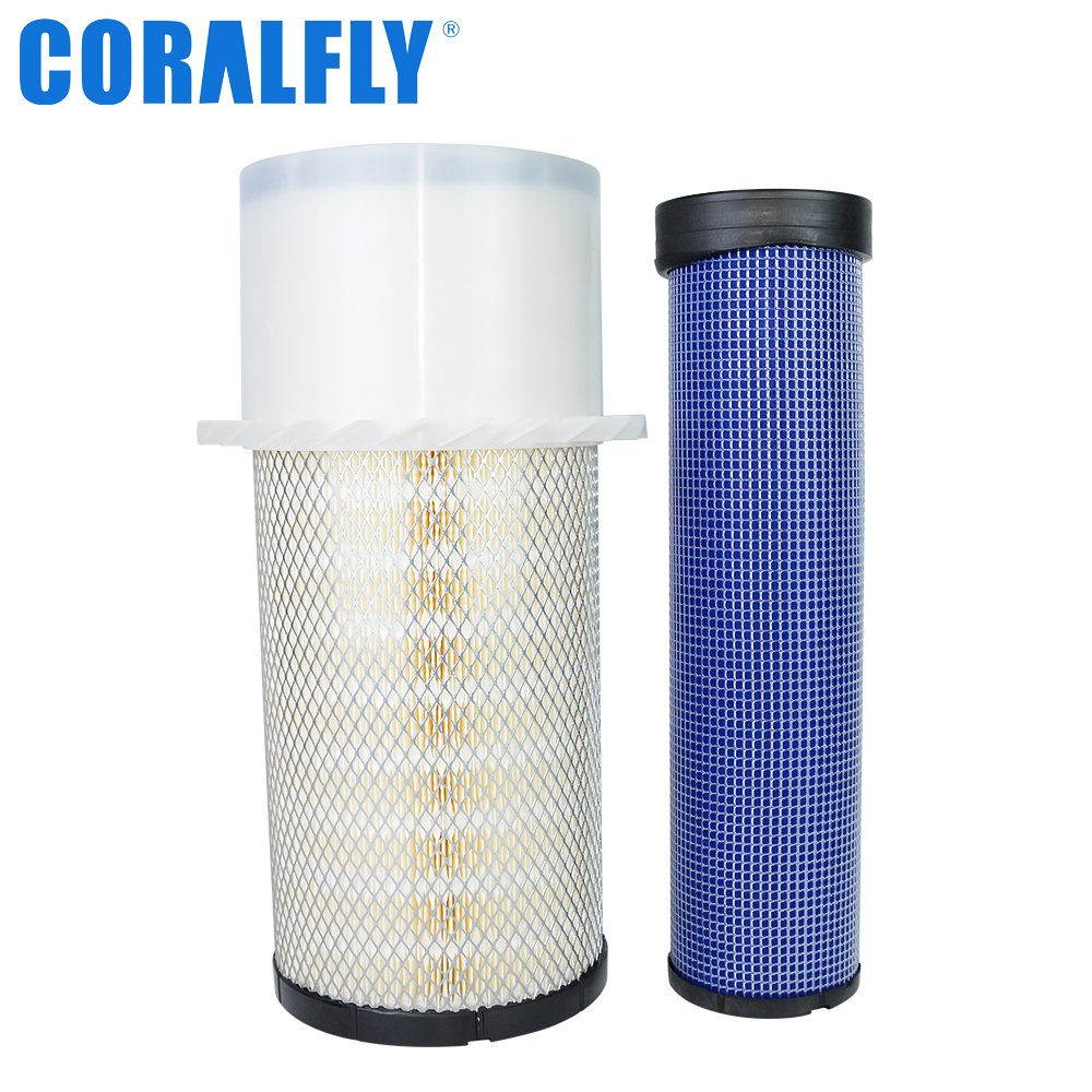 Coralfly Excavator Diesel Engine Filter Parts P601286 Hepa Air Filter Element P601280