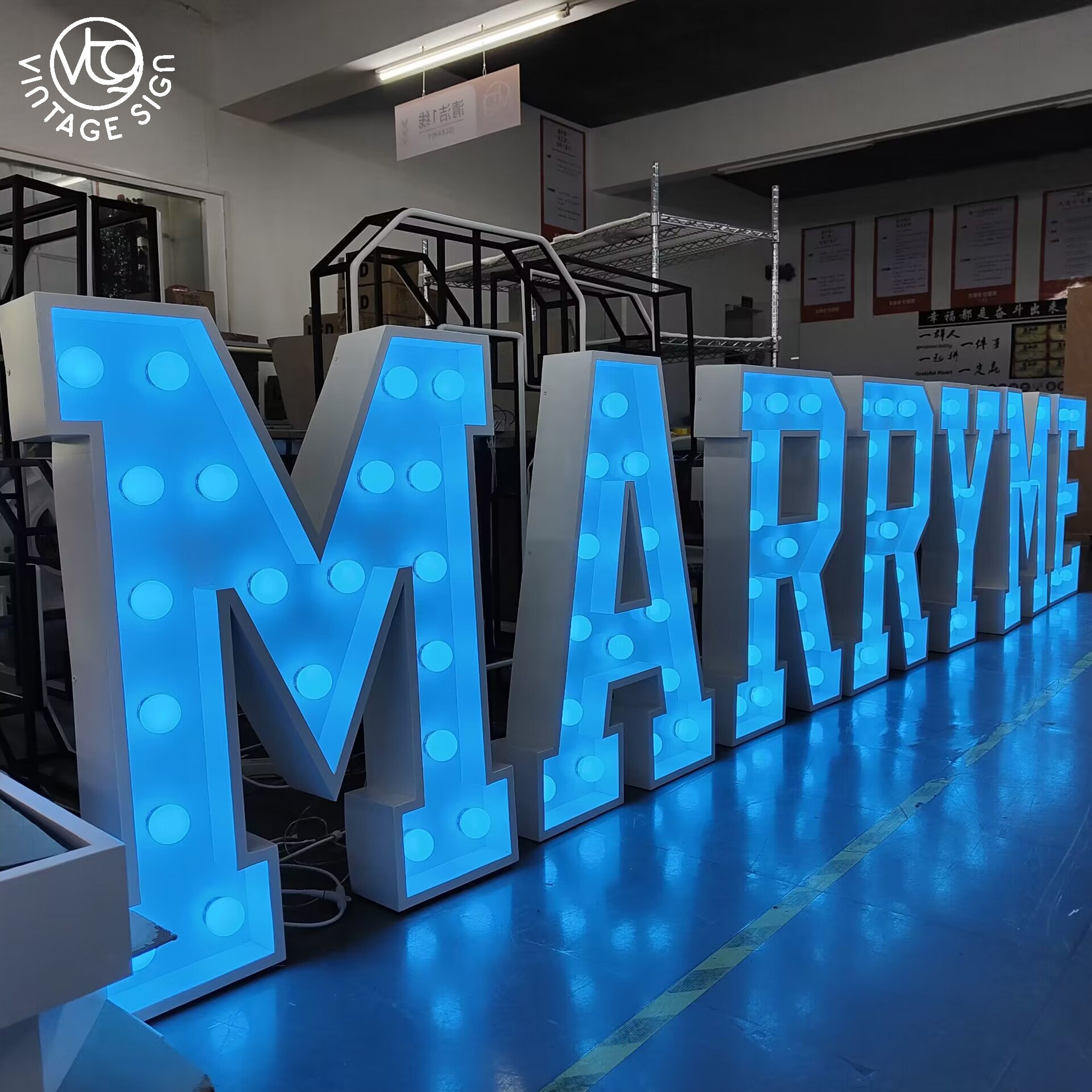 Giant LED Giant MARRY ME Bulb Marquee Letter Light 0-9 4ft 5ft Big LED Numbers and Letters for Birthday Party Supplies