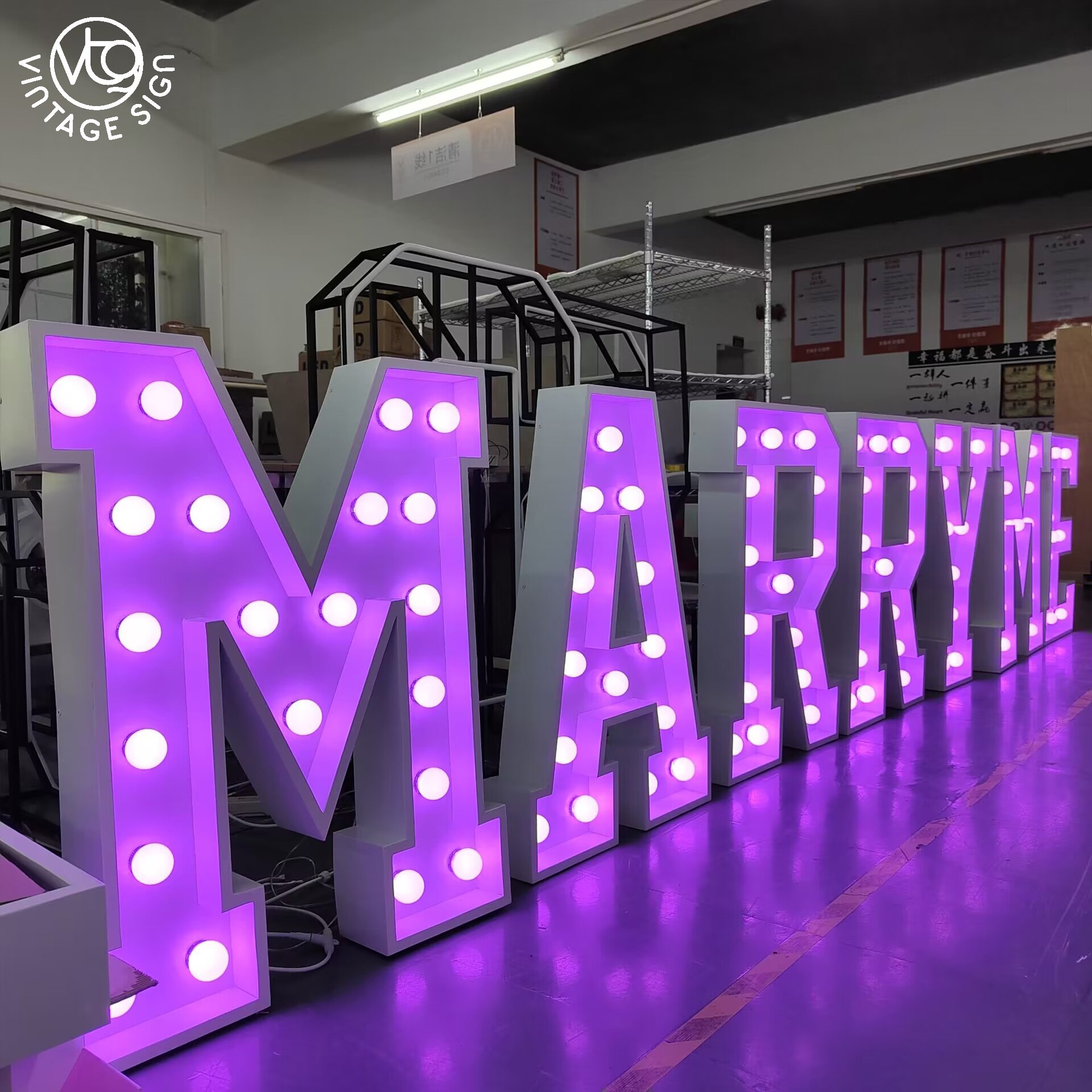 Giant LED Giant MARRY ME Bulb Marquee Letter Light 0-9 4ft 5ft Big LED Numbers and Letters for Birthday Party Supplies