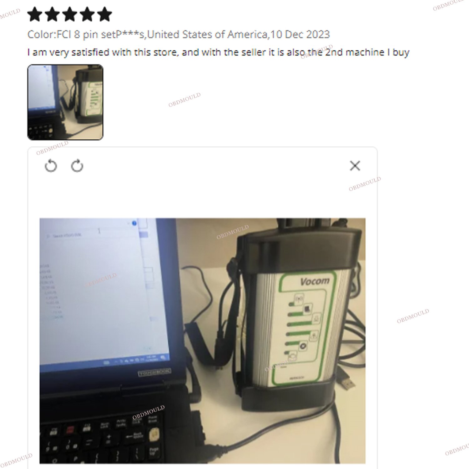 Diagnostic Interface Vocom 88890300 Construction Equipment Truck Excavator Diagnostic Tool