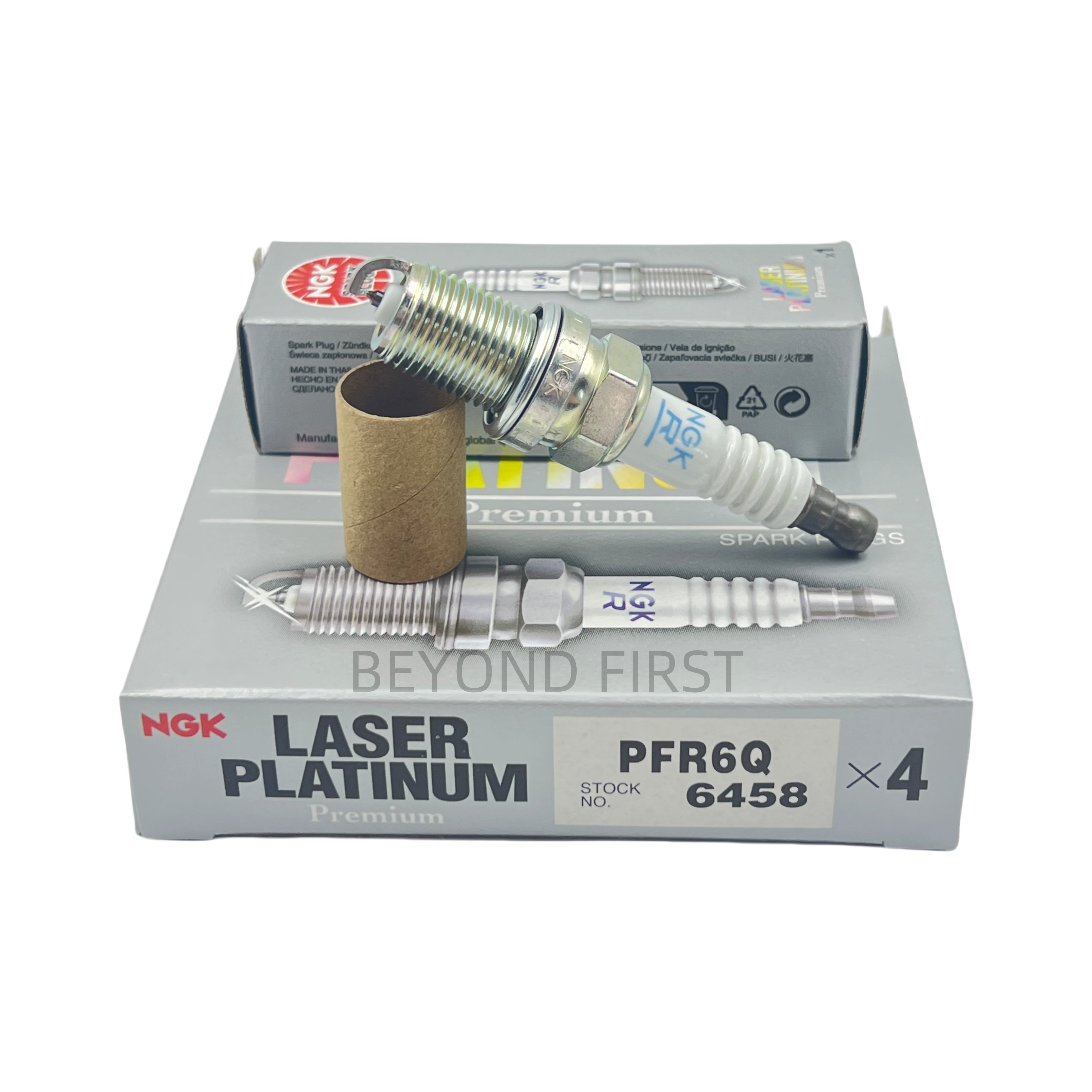 Verified Distributor Original Genuine NGK Bougie 6458-PFR6Q for Audi A4 Av. 1,8 VWBEETLE Convertible VWJETTA IV VWGOLF IV