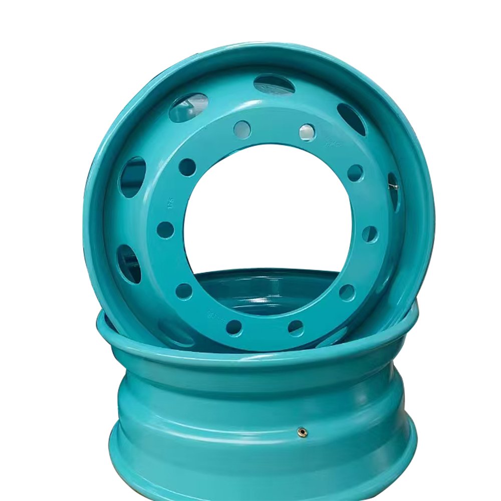 Factory Sale Semi-trailer Parts Steel Wheel Rim 22.5*8.25 for Heavy Duty Truck and Trailer