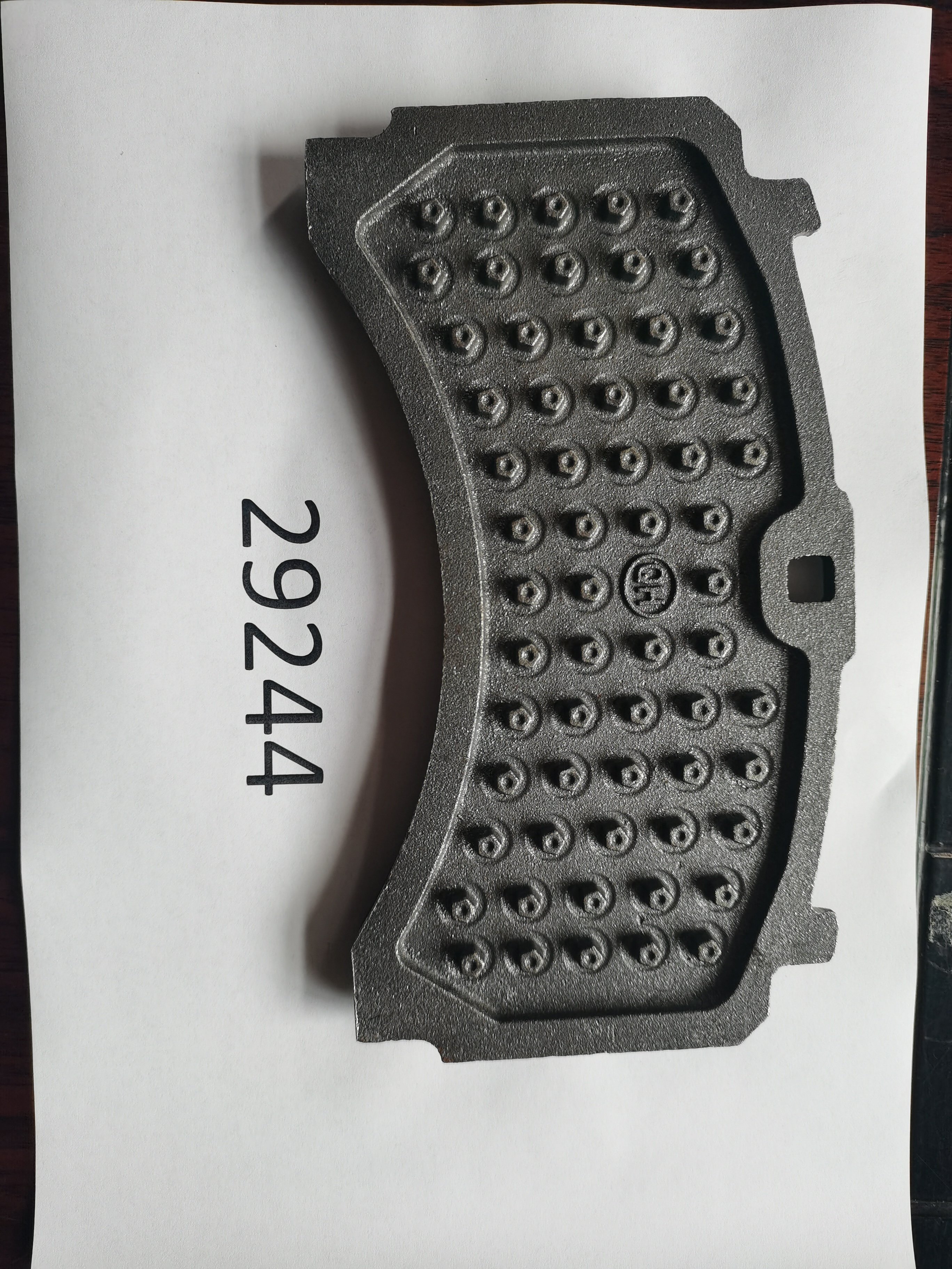 29247 Trade Assurance Waterproof High Quality Steel Backing Brake Pad Back Plate for Bus