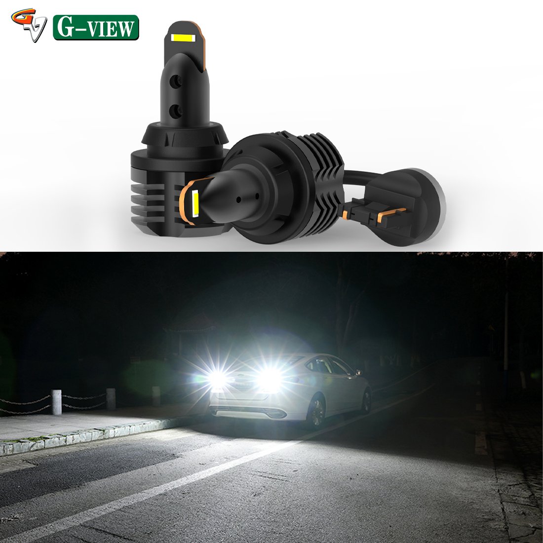 Gview GRY LED Signal Bulbs T15 LED Lamp 15W 1860CSP Chips W21W 992 7440 Car LED Reverse Light Backup Lights Auto LED Headlight