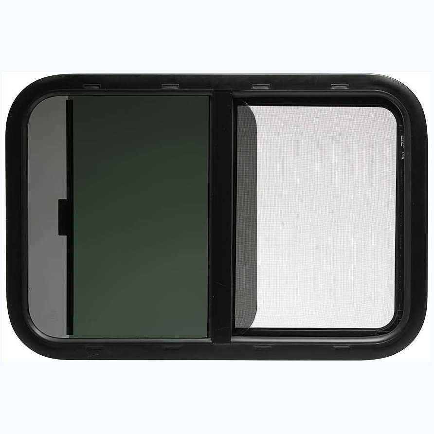 Auto Parts Tempered Glass Van Power Car Camper Sliding Bus Side Windows Motohome Accessories