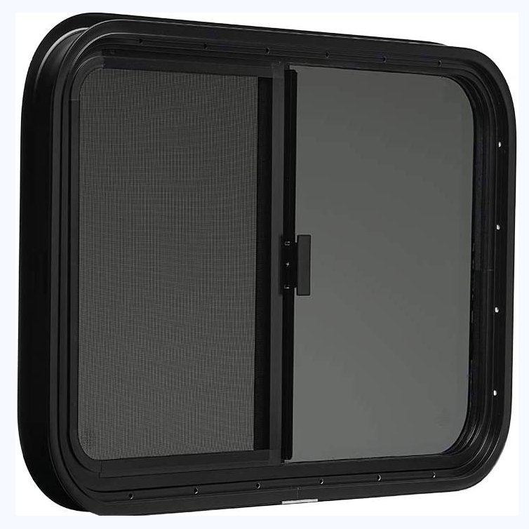 Auto Parts Tempered Glass Van Power Car Camper Sliding Bus Side Windows Motohome Accessories
