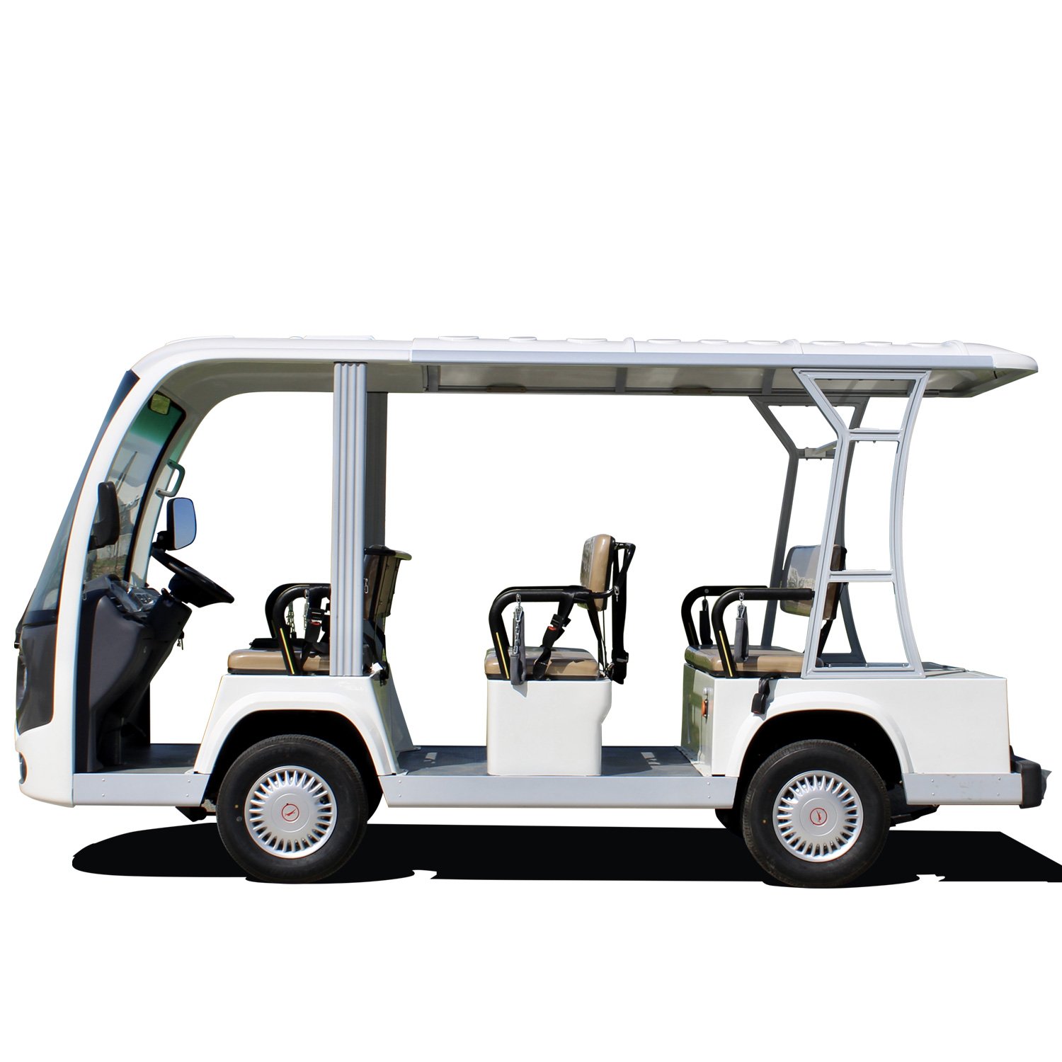 8 Passage L1080D-FB Electric Sightseeing Bus Golf Wholesale Battery Passenger Electric Small Car Mini Car