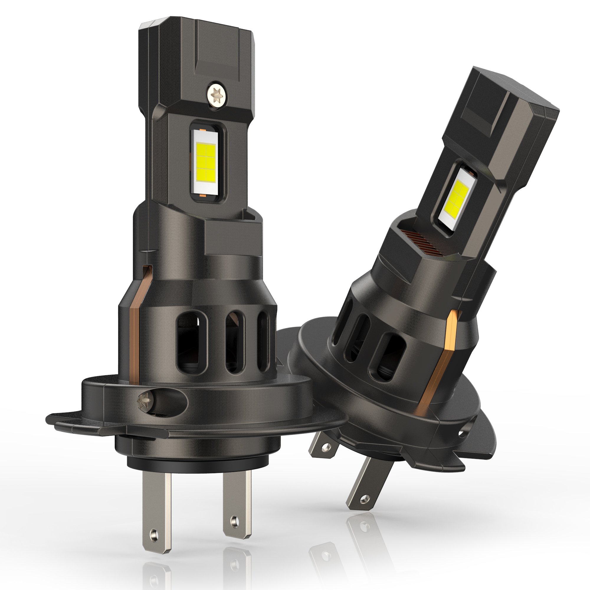 Raych Z2S LED Headlight 90W 6000K 10000Lumens Extremely Bright CSP Chips Conversion Kit Fan Cool All in One Plug N Play