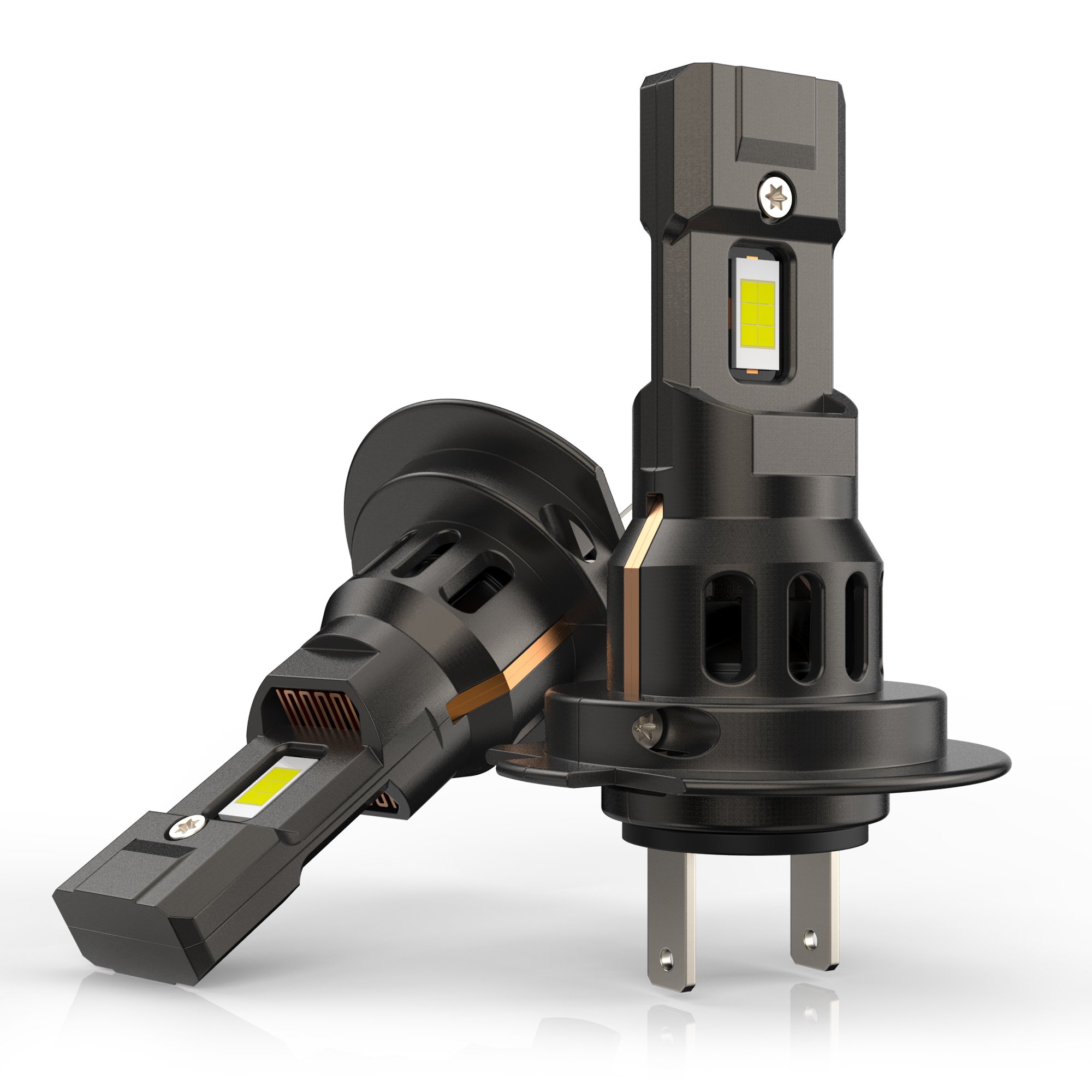 Raych Z2S LED Headlight 90W 6000K 10000Lumens Extremely Bright CSP Chips Conversion Kit Fan Cool All in One Plug N Play