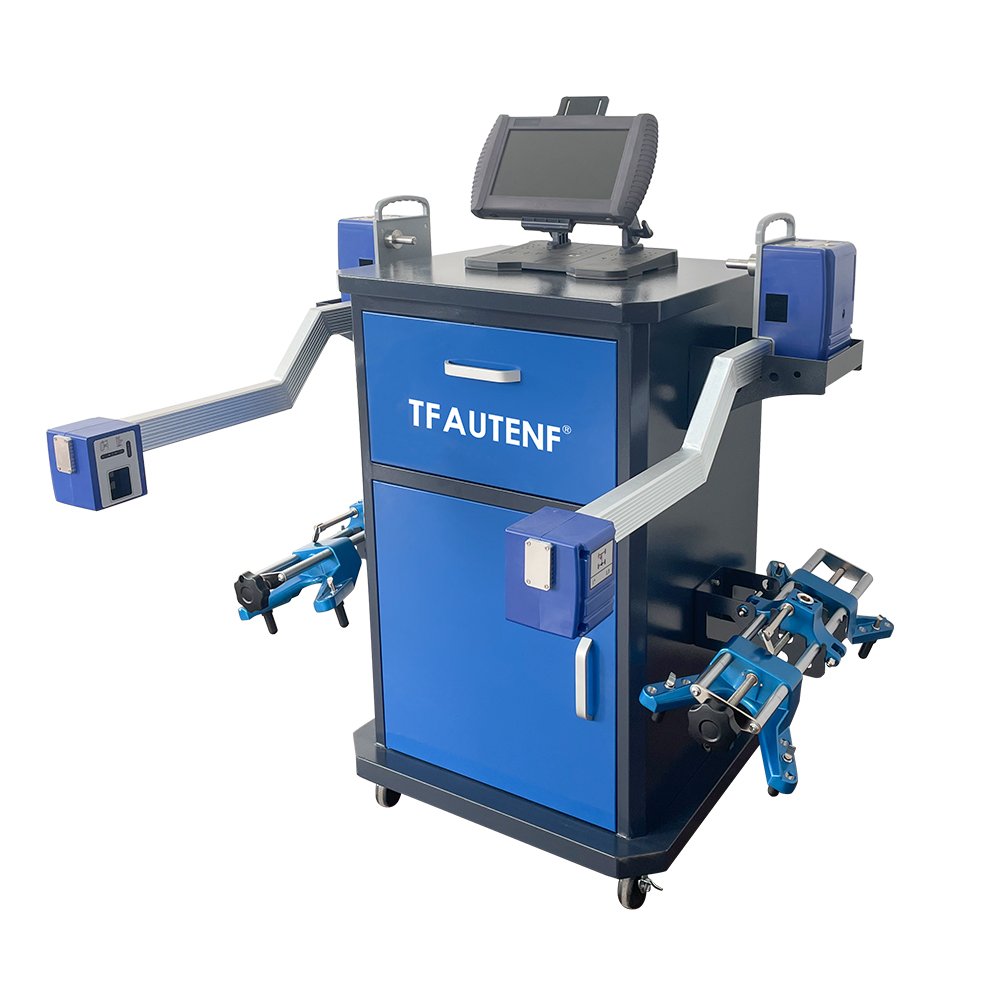 CE Heavy Duty Truck Bus Trailer Laser Wheel Alignment Machine