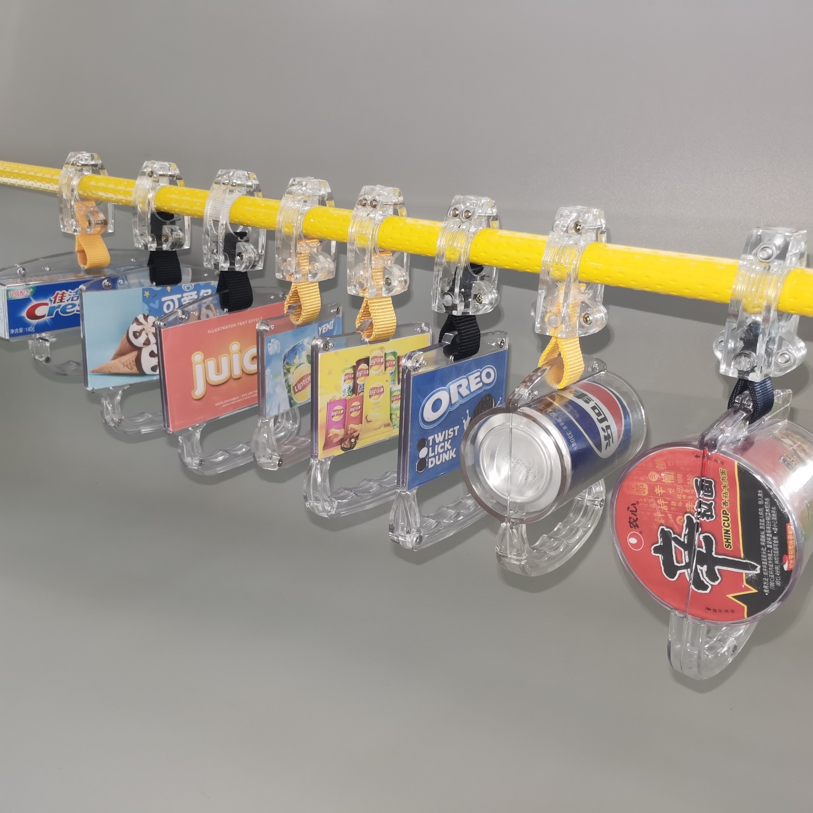 Bus Subway Metro PC Plastic Advertising Handle Grip Pull Grab Handle Bus Handrail Accessories