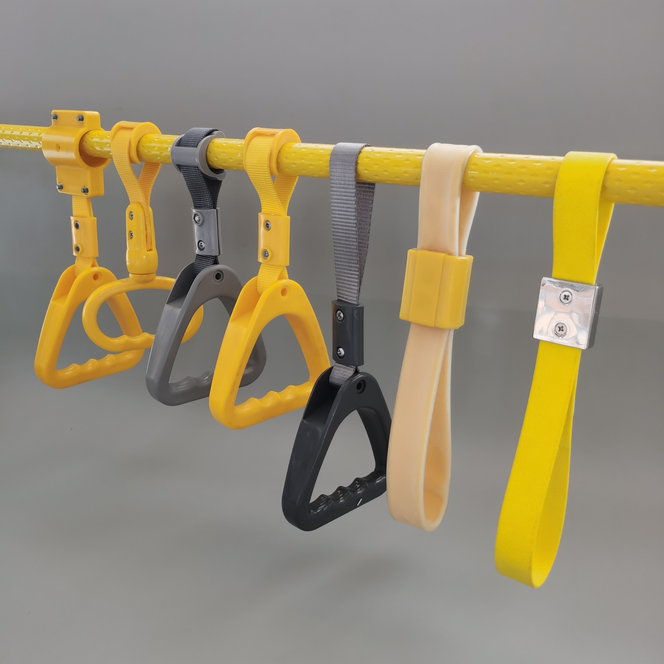 Bus Subway Metro PC Plastic Advertising Handle Grip Pull Grab Handle Bus Handrail Accessories
