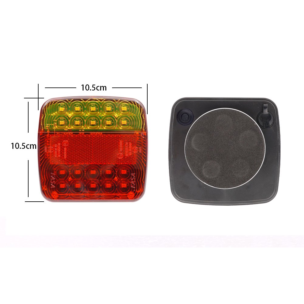 20LED Waterproof Magnetic Wireless Trailer Tail Light Truck Light Traillight Light