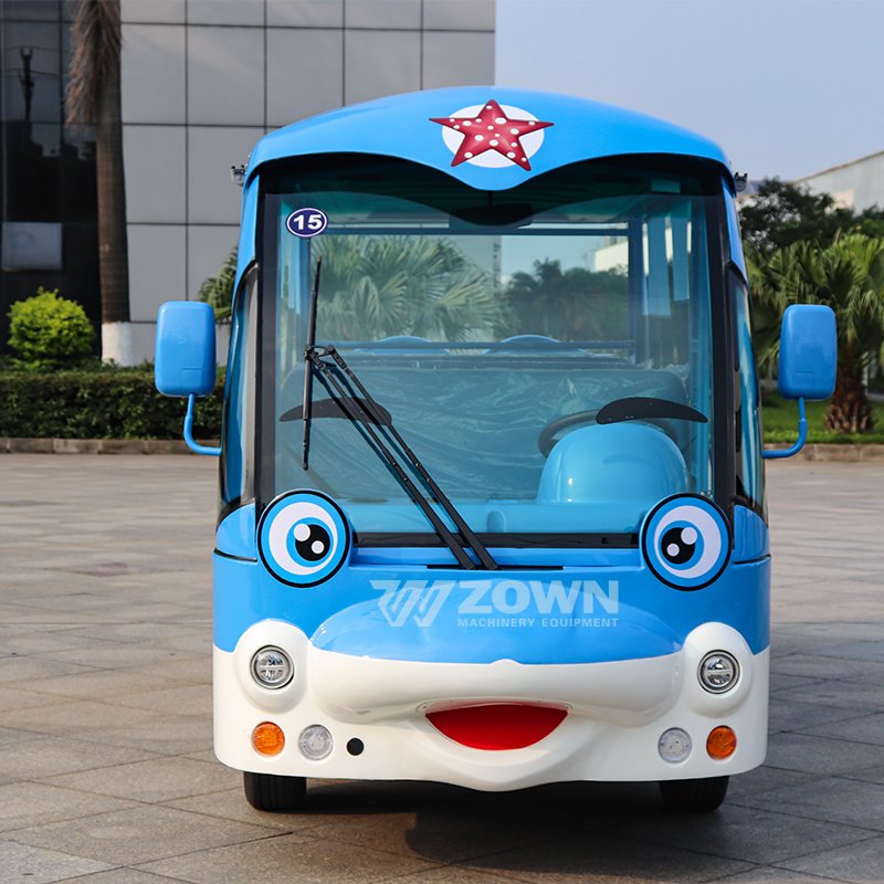 Hot Sale High Quality Low Price Lithium Battery 14 Seat Theme Park Sightseeing Cartoon Bus Suitable for Children