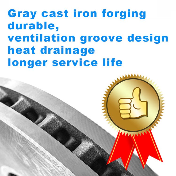 Front Rear Auto Parts Brake Disc Price on Spare Car Brake Rotors for Toyota Corolla Lexus Jeep BMW Audi Civic Chevrolet