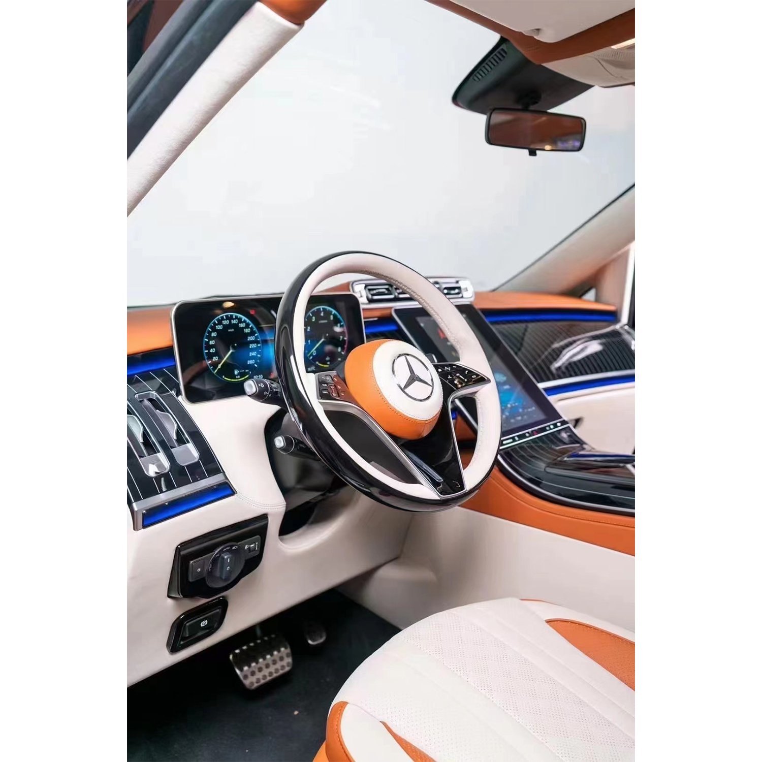 Mercedes Sprinter Vito Van Conversion Kit Luxury Interior and Exterior Upgrade with Business Style Leather and PVC Accessories