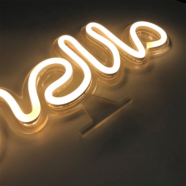 Custom Bedroom Desk Decor Kids Room Night Mini Led Lamp Home Wall bar logo Shop Decor Signs for Christmas Birthday Gifts