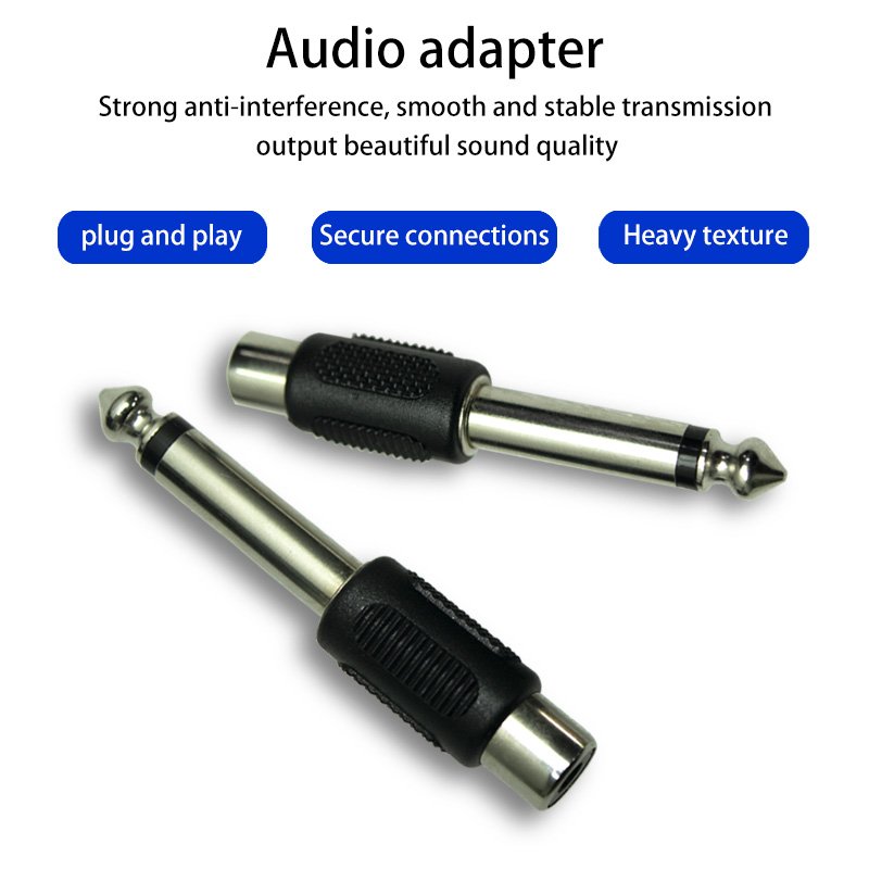 Audio Converter Lotus Head Audio Connection Cable 3.5 to AV Bus 1 / 2 / 3 Audio Speaker Adapter Cable