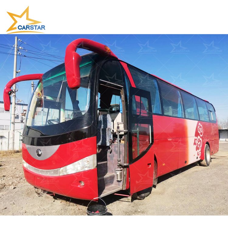 Good Condition Refurbished 54 Seats Coach Bus Second Hand Luxury Use Right Hand Drive Youtong Buses